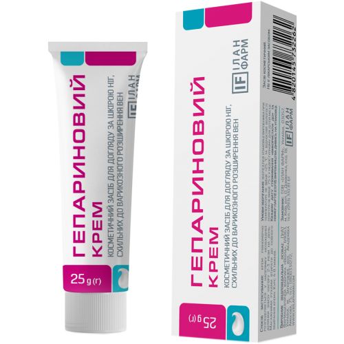 Гепариновий крем 25 г ADD - фото №1 Гепариновий крем 25 г ADD