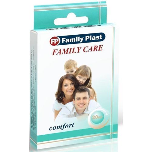 Набір пластирів медичних Family Plast Family Care №20 купити - фото №1 Набір пластирів медичних Family Plast Family Care №20 купити