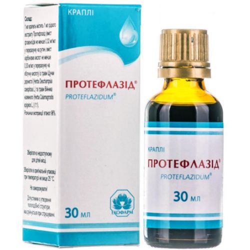 Протефлазід краплі 30 мл в місті Вишгород : ціни, характеристика.  - фото №1 Протефлазід краплі 30 мл в місті Вишгород : ціни, характеристика.