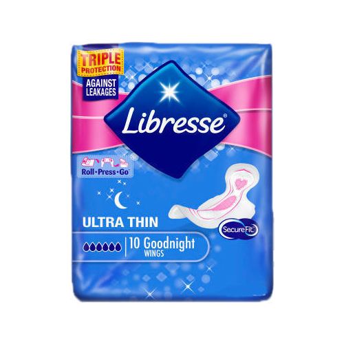 Прокладки Libresse Ultra Goodnight Soft 10 шт в місті Глобине : ціни, характеристика.  - фото №1 Прокладки Libresse Ultra Goodnight Soft 10 шт в місті Глобине : ціни, характеристика.