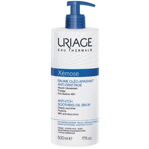 Бальзам-олія Uriage (Урьяж) Xemose заспокійлива, пом'якшує свербіж 500 мл в місті Канів : ціни, характеристика.  - фото №1 Бальзам-олія Uriage (Урьяж) Xemose заспокійлива, пом'якшує свербіж 500 мл в місті Канів : ціни, характеристика.