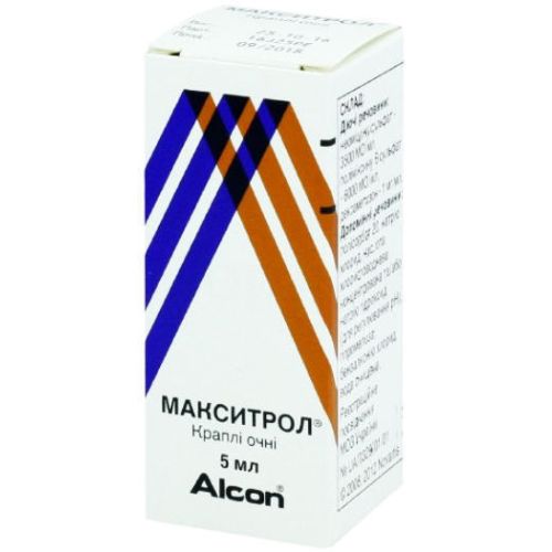 Макситрол краплі очні 5 мл в місті Глобине : ціни, характеристика.  - фото №1 Макситрол краплі очні 5 мл в місті Глобине : ціни, характеристика.