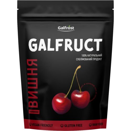 Снеки Galfruct (Галфрукт) Вишня сублімовані 20 г в місті Одеса : ціни, характеристика.  - фото №1 Снеки Galfruct (Галфрукт) Вишня сублімовані 20 г в місті Одеса : ціни, характеристика.