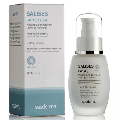 Крем-гель Sesderma Salises Зволожуючий для комбінованої шкіри обличчя 50 мл в місті Перещепине : ціни, характеристика.  - фото №1 Крем-гель Sesderma Salises Зволожуючий для комбінованої шкіри обличчя 50 мл в місті Перещепине : ціни, характеристика.