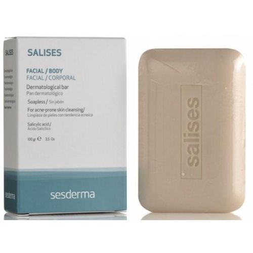 Мило Sesderma Salises дерматологічне для жирної шкіри обличчя 100 г в місті Вишгород : ціни, характеристика.  - фото №1 Мило Sesderma Salises дерматологічне для жирної шкіри обличчя 100 г в місті Вишгород : ціни, характеристика.