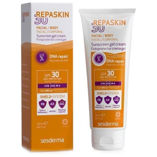 Лосьон Sesderma Repaskin Солнцезащитный для тела SPF30 200 мл в городе Вышгород : цены, характеристики.  - фото №1 Лосьон Sesderma Repaskin Солнцезащитный для тела SPF30 200 мл в городе Вышгород : цены, характеристики.