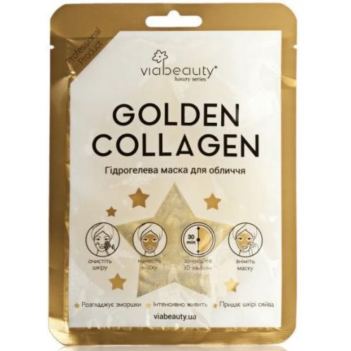 Маска-плівка VIA Beauty Гідрогелева з 24К біо-золотом для обличчя в місті Софіївка : ціни, характеристика.  - фото №1 Маска-плівка VIA Beauty Гідрогелева з 24К біо-золотом для обличчя в місті Софіївка : ціни, характеристика.