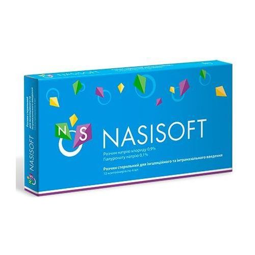 Назісофт 4 мл розчин небули №10  в місті Софіївка : ціни, характеристика.  - фото №1 Назісофт 4 мл розчин небули №10  в місті Софіївка : ціни, характеристика.