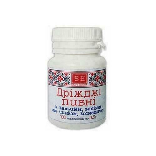 Пивні дріжджі косметичні Ca + Fe + Zn 0,5 г таблетки №100 в місті Софіївка : ціни, характеристика.  - фото №1 Пивні дріжджі косметичні Ca + Fe + Zn 0,5 г таблетки №100 в місті Софіївка : ціни, характеристика.