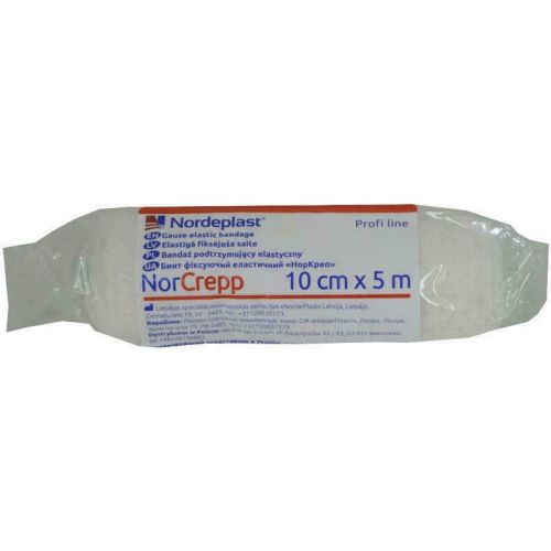 Бинт НорКреп фіксуючий еластичний 10 см*5 м в місті Глобине : ціни, характеристика.  - фото №1 Бинт НорКреп фіксуючий еластичний 10 см*5 м в місті Глобине : ціни, характеристика.