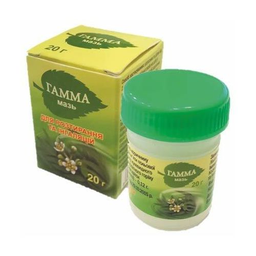Гамма мазь 20 г в місті Крюківщина : ціни, характеристика.  - фото №1 Гамма мазь 20 г в місті Крюківщина : ціни, характеристика.