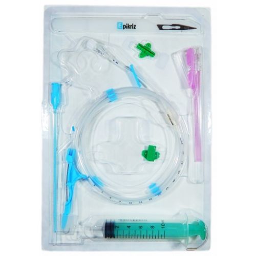 Комплект для катетеризації великих судин по методу Селдінгера двоканальний ZKDND 7F/20 в місті Канів : ціни, характеристика.  - фото №1 Комплект для катетеризації великих судин по методу Селдінгера двоканальний ZKDND 7F/20 в місті Канів : ціни, характеристика.