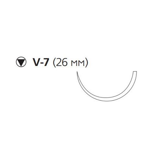 Вікрил Плюс 2-0 колючо-ріжуча голка 26 мм 1/2 кола,75 см W9180 в місті Вишгород : ціни, характеристика.  - фото №1 Вікрил Плюс 2-0 колючо-ріжуча голка 26 мм 1/2 кола,75 см W9180 в місті Вишгород : ціни, характеристика.