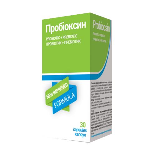 Пробиоксин капсулы №30 в городе Луцк : цены, характеристики.  - фото №1 Пробиоксин капсулы №30 в городе Луцк : цены, характеристики.