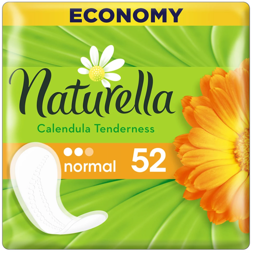Прокладки Naturella Calendula Tenderness Normal щоденні №52 в інтернет-аптеці - фото №1 Прокладки Naturella Calendula Tenderness Normal щоденні №52 в інтернет-аптеці