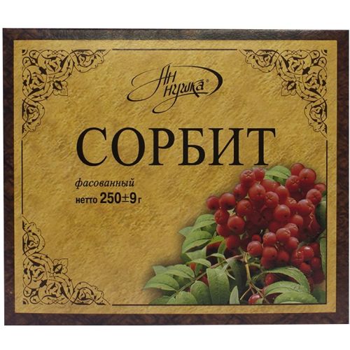 Сорбіт харчовий порошок 250 г в місті Глобине : ціни, характеристика.  - фото №1 Сорбіт харчовий порошок 250 г в місті Глобине : ціни, характеристика.