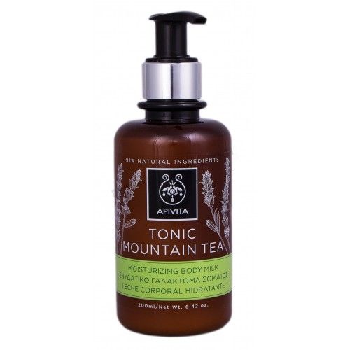 Молочко для тіла Apivita (Апівіта) Тонізуючий Гірський Чай 200 мл в місті Канів : ціни, характеристика.  - фото №1 Молочко для тіла Apivita (Апівіта) Тонізуючий Гірський Чай 200 мл в місті Канів : ціни, характеристика.