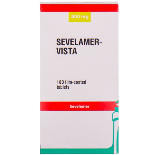 Севеламер-Виста 800 мг таблетки №180 в городе Крюковщина : цены, характеристики.  - фото №1 Севеламер-Виста 800 мг таблетки №180 в городе Крюковщина : цены, характеристики.