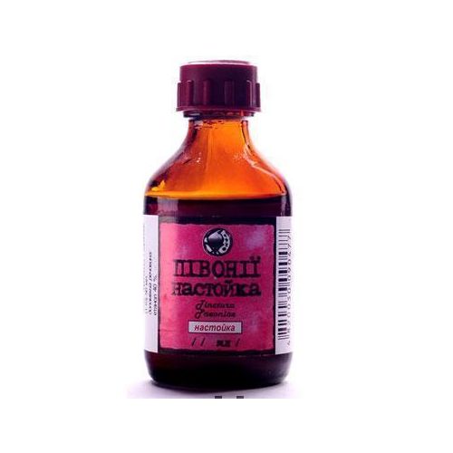 Пиона настойка 100 мл в городе Богородчаны : цены, характеристики.  - фото №1 Пиона настойка 100 мл в городе Богородчаны : цены, характеристики.