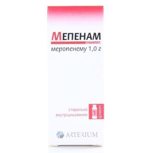Мепенам порошок 1 г №1  в місті Харків : ціни, характеристика.  - фото №1 Мепенам порошок 1 г №1  в місті Харків : ціни, характеристика.