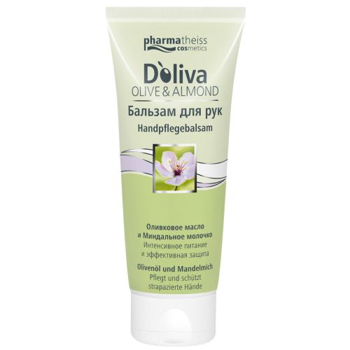 Бальзам для рук D Oliva Оливково-миндальный 100 мл в городе Глобино : цены, характеристики.  - фото №1 Бальзам для рук D Oliva Оливково-миндальный 100 мл в городе Глобино : цены, характеристики.
