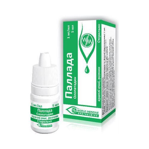 Паллада 0,1% очні краплі 5 мл в місті Глобине : ціни, характеристика.  - фото №1 Паллада 0,1% очні краплі 5 мл в місті Глобине : ціни, характеристика.