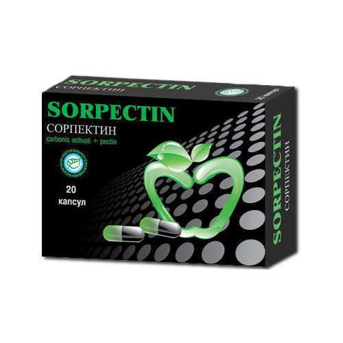 Сорпектин капсули №20   в місті Крюківщина : ціни, характеристика.  - фото №1 Сорпектин капсули №20   в місті Крюківщина : ціни, характеристика.