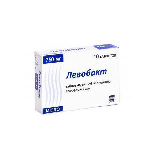 Левобакт 750 мг таблетки №10 в городе Каменское : цены, характеристики. - фото №1 Левобакт 750 мг таблетки №10 в городе Каменское : цены, характеристики.