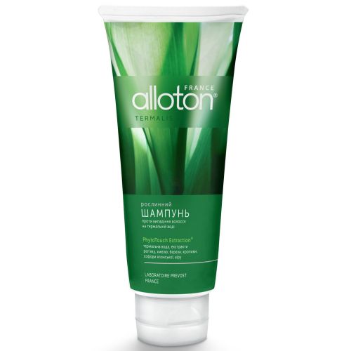 Шампунь Аллотон Термалис растительный против выпадения волос на основе термальной воды 200 мл в городе Перещепино : цены, характеристики.  - фото №1 Шампунь Аллотон Термалис растительный против выпадения волос на основе термальной воды 200 мл в городе Перещепино : цены, характеристики.