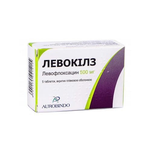 Левокілз 500 мг таблетки №5 в місті Сокільники : ціни, характеристика. - фото №1 Левокілз 500 мг таблетки №5 в місті Сокільники : ціни, характеристика.