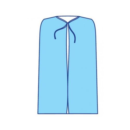 Накидка для відвідувача на зав'язках довжина 110 см (1220702) в місті Канів : ціни, характеристика.  - фото №1 Накидка для відвідувача на зав'язках довжина 110 см (1220702) в місті Канів : ціни, характеристика.