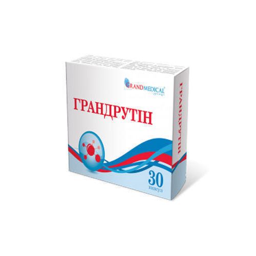 Грандрутін капсули №30 в місті Черкаси : ціни, характеристика. - фото №1 Грандрутін капсули №30 в місті Черкаси : ціни, характеристика.
