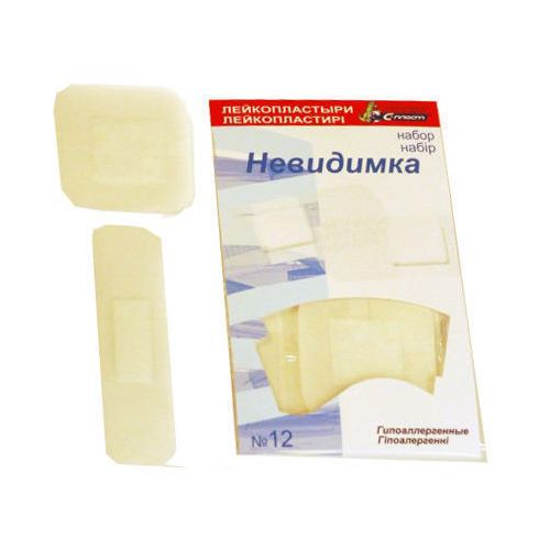 Лейкопластир набір Невидимка №12 в місті Канів : ціни, характеристика.  - фото №1 Лейкопластир набір Невидимка №12 в місті Канів : ціни, характеристика.