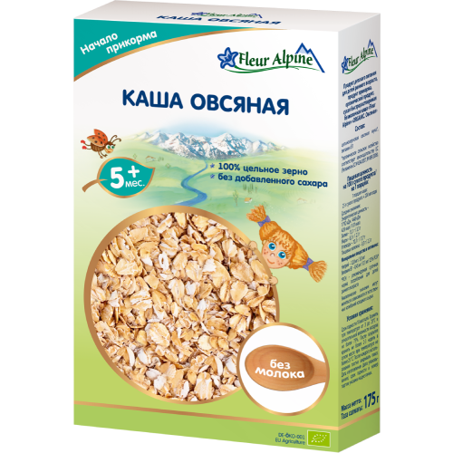 Каша Fleur Alpine вівсяна безмолочна, 175 г в місті Глобине : ціни, характеристика.  - фото №1 Каша Fleur Alpine вівсяна безмолочна, 175 г в місті Глобине : ціни, характеристика.