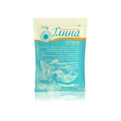 Глина косметическая Голубая Голден Фарм 60 г в городе Глобино : цены, характеристики.  - фото №1 Глина косметическая Голубая Голден Фарм 60 г в городе Глобино : цены, характеристики.