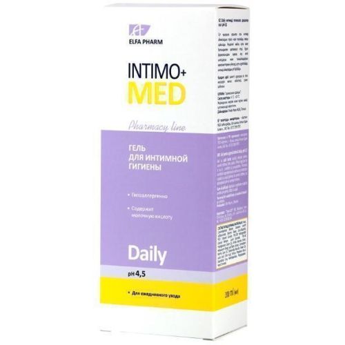 Гель Intimo+med Daily для інтимної гігієни 200 мл в місті Хмельницький : ціни, характеристика.  - фото №1 Гель Intimo+med Daily для інтимної гігієни 200 мл в місті Хмельницький : ціни, характеристика.