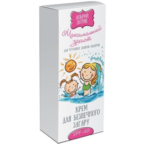 Крем "Добрий дотик" Максимальний захист для особливо чутливих дiлянок обличчя SPF50 25 мл в місті Богородчани : ціни, характеристика.  - фото №1 Крем "Добрий дотик" Максимальний захист для особливо чутливих дiлянок обличчя SPF50 25 мл в місті Богородчани : ціни, характеристика.