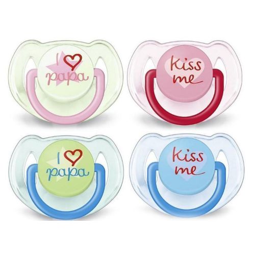 Пустушка Avent I Love 6-18 мес 2 шт в місті Вінниця : ціни, характеристика.  - фото №1 Пустушка Avent I Love 6-18 мес 2 шт в місті Вінниця : ціни, характеристика.