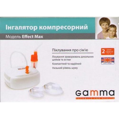 Інгалятор Gamma Effect Max компресорний в місті Харків : ціни, характеристика.  - фото №1 Інгалятор Gamma Effect Max компресорний в місті Харків : ціни, характеристика.