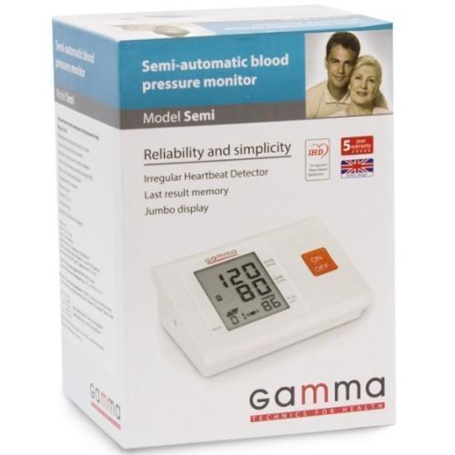Тонометр Gamma Semi полуавтоматический  в городе Глобино : цены, характеристики.  - фото №1 Тонометр Gamma Semi полуавтоматический  в городе Глобино : цены, характеристики.