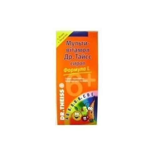 Мультивитамол Др. Тайсс формула L 200 мл в городе Софиевка : цены, характеристики.  - фото №1 Мультивитамол Др. Тайсс формула L 200 мл в городе Софиевка : цены, характеристики.