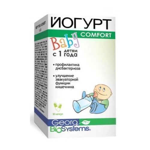 Йогурт Baby Comfort капсули №30 в місті Вінниця : ціни, характеристика.  - фото №1 Йогурт Baby Comfort капсули №30 в місті Вінниця : ціни, характеристика.