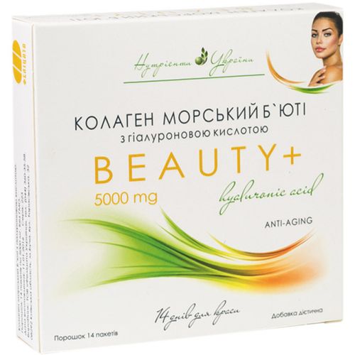 Коллаген морской Бьюти+ порошок 5 г пакет №14 ADD - фото №1 Коллаген морской Бьюти+ порошок 5 г пакет №14 ADD