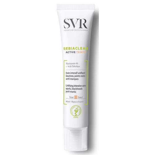 Крем SVR Sebiaclear тональный Активный уход для жирной комбинированной кожи 40 мл  в городе Вышгород : цены, характеристики.  - фото №1 Крем SVR Sebiaclear тональный Активный уход для жирной комбинированной кожи 40 мл  в городе Вышгород : цены, характеристики.