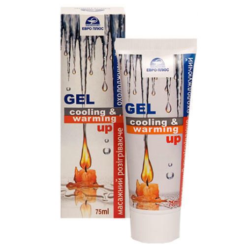 Гель для масажу охолоджуюче-розігріваючий 75 мл замовити - фото №1 Гель для масажу охолоджуюче-розігріваючий 75 мл замовити