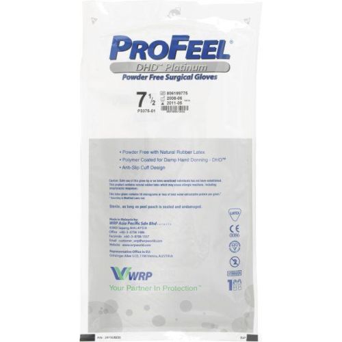 Рукавички Profeel хірургічні платинум, стерильні неприпудренні (р.7.0) в місті Канів : ціни, характеристика.  - фото №1 Рукавички Profeel хірургічні платинум, стерильні неприпудренні (р.7.0) в місті Канів : ціни, характеристика.