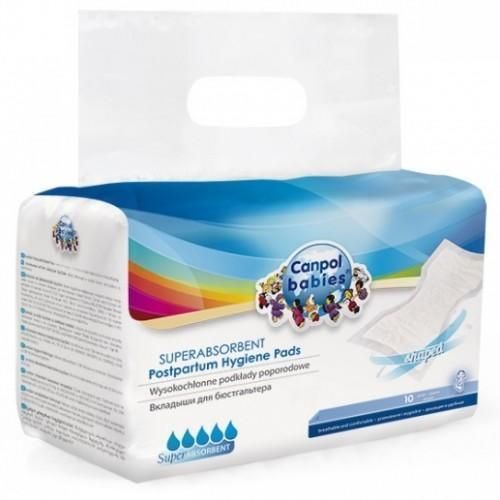 Прокладки Canpol Babies послеродовые быстро впитывающие 73/003 10 шт. в городе Вышгород : цены, характеристики.  - фото №1 Прокладки Canpol Babies послеродовые быстро впитывающие 73/003 10 шт. в городе Вышгород : цены, характеристики.