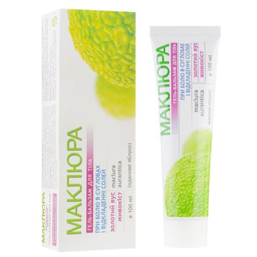 Гель-бальзам Маклюра для тела (Золотой Ус + Окопник) туба 100 мл в городе Березань : цены, характеристики.  - фото №1 Гель-бальзам Маклюра для тела (Золотой Ус + Окопник) туба 100 мл в городе Березань : цены, характеристики.