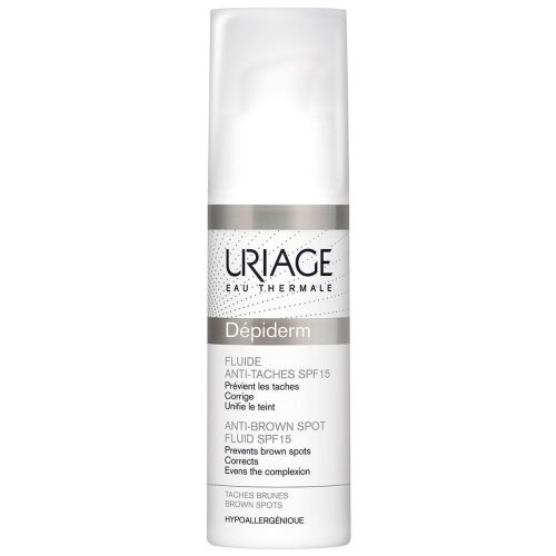 Эмульсия Uriage (Урьяж) Depiderm SPF15 депигментирующая 30 мл  в городе Перещепино : цены, характеристики.  - фото №1  Эмульсия Uriage (Урьяж) Depiderm SPF15 депигментирующая 30 мл  в городе Перещепино : цены, характеристики.