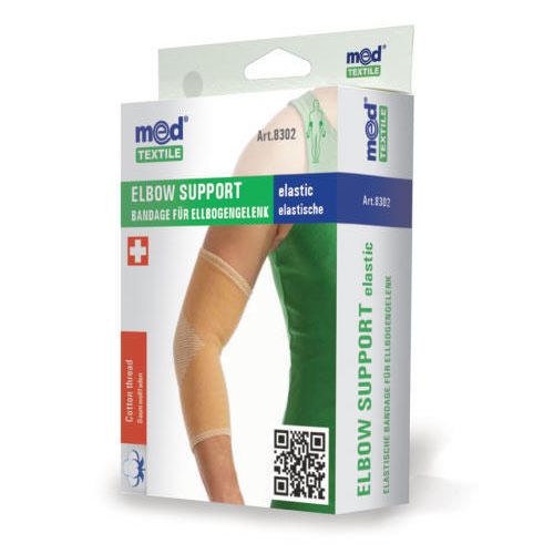 Бандаж Medtextile на ліктьовий суглоб еластичний 8302 (р.L) в місті Канів : ціни, характеристика.  - фото №1 Бандаж Medtextile на ліктьовий суглоб еластичний 8302 (р.L) в місті Канів : ціни, характеристика.
